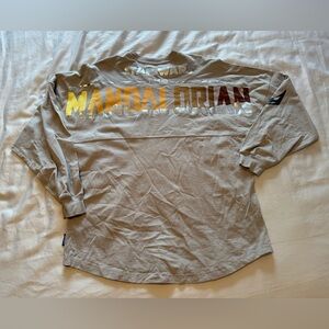 Disney The Mandalorian Long Sleeve Shirt Spirit Jersey